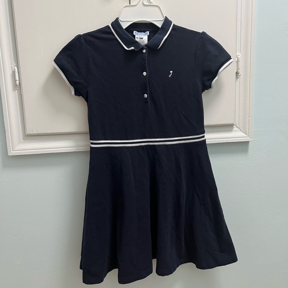 Jacadi Paris size 10 girls dress but is actually a size 8